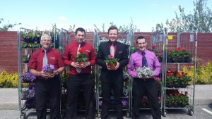 O'Keeffe Supervalu Millstreet Staff and sponsored flowers